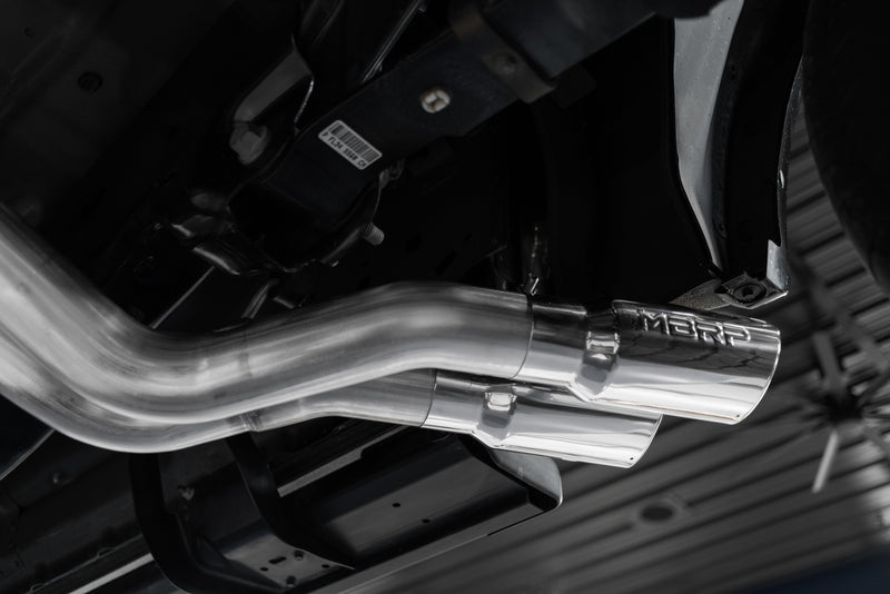 MBRP Armor Lite 3 Inch Cat Back Exhaust Pre-Axle Dual Outlet Aluminized Street Version | 2015-2020 Ford F-150