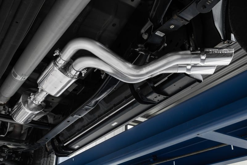 MBRP Armor Lite 3 Inch Cat Back Exhaust Pre-Axle Dual Outlet Aluminized Street Version | 2015-2020 Ford F-150