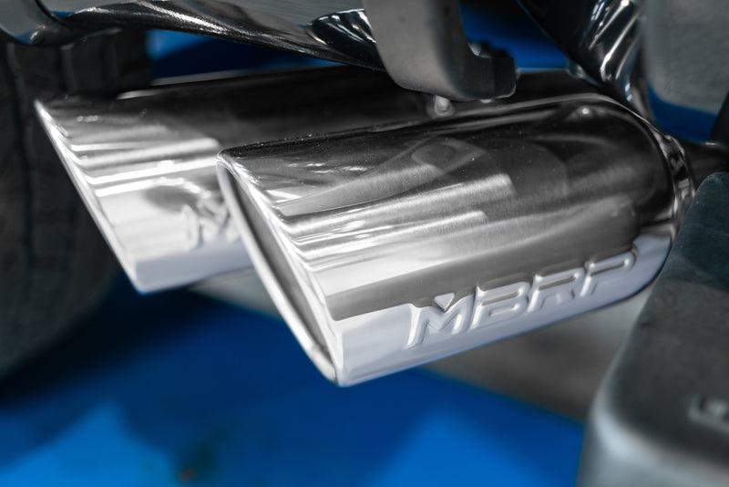 MBRP Armor Lite 3 Inch Cat Back Exhaust Pre-Axle Dual Outlet Aluminized Street Version | 2015-2020 Ford F-150