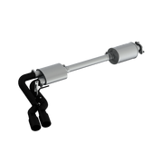 MBRP Armor BLK 3 Inch Cat Back Exhaust Pre-Axle Dual Outlet Black Coated Street Version | 2015-2020 Ford F-150