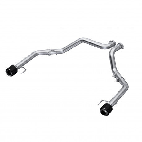 MBRP Armor Pro 3 Inch Axle Back Exhaust Dual Rear Exit T304 Stainless with Carbon Fiber Tips | 2021+ Ford F-150 Raptor 3.5L EcoBoost HO