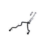 MBRP Armor BLK 3 Inch Cat Back Exhaust Dual Rear Exit Black Coated Aluminized | 2021+ Ford F-150 Tremor and 2022+ Ford F-150