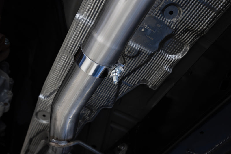 MBRP Armor Pro 3 Inch Cat Back Exhaust Single Side Exit T304 Stainless with Polished Tip | 2024 Ford Ranger 2.3L EcoBoost