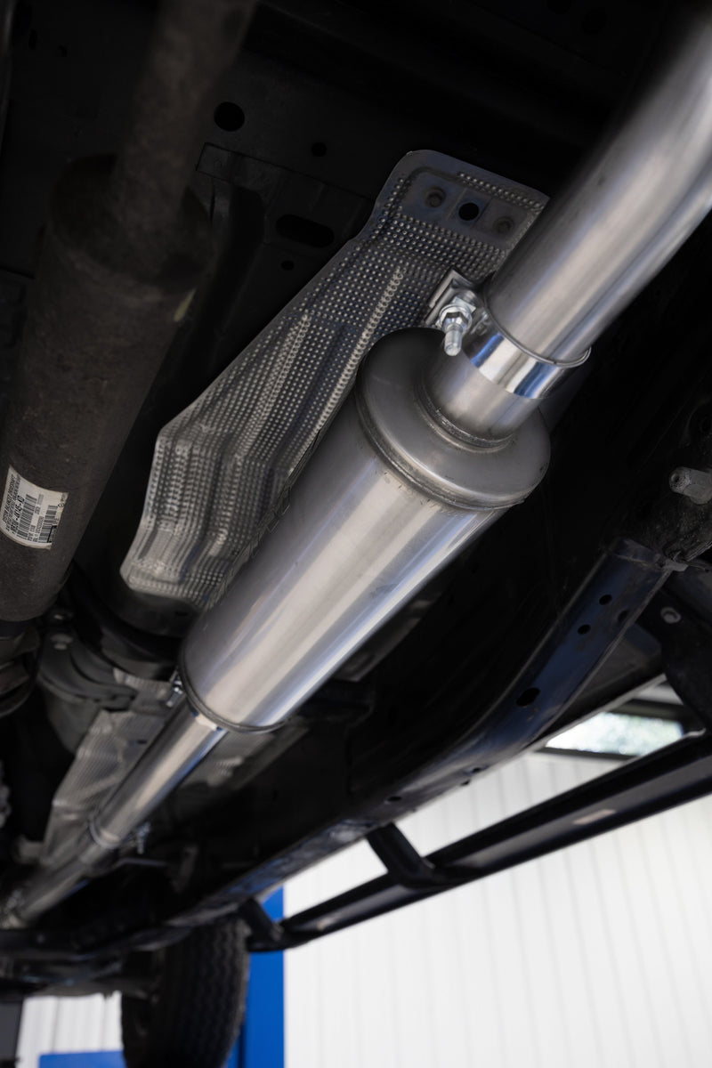 MBRP Armor Pro 3 Inch Cat Back Exhaust Single Side Exit T304 Stainless with Polished Tip | 2024 Ford Ranger 2.3L EcoBoost