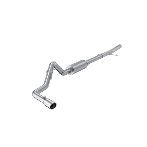 MBRP Armor Lite 3 Inch Cat Back Exhaust Single Side Exit Aluminized with Polished Tip | 2024 Ford Ranger 2.3L EcoBoost