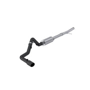 MBRP Armor BLK 3 Inch Cat Back Exhaust Single Side Exit Black Coated Aluminized with Black Tip | 2024 Ford Ranger 2.3L EcoBoost