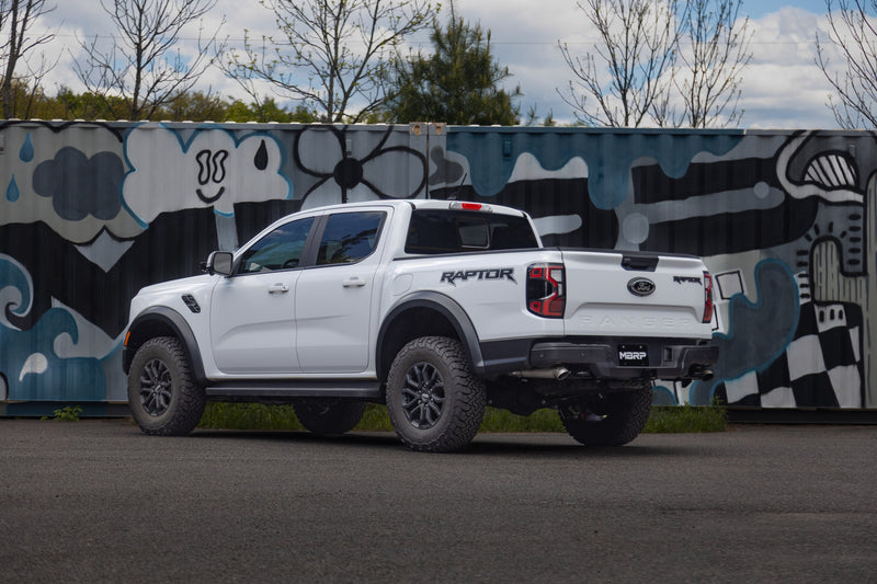 MBRP Armor Pro 3 Inch Axle Back Exhaust Dual Rear Turn Down | 2024+ Ford Ranger Raptor 3.0L EcoBoost
