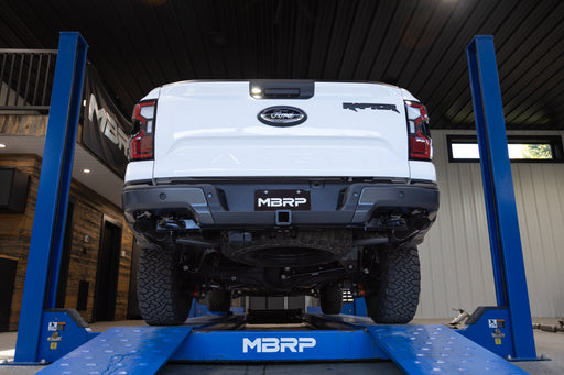 MBRP Armor BLK 3 Inch Axle Back Exhaust Dual Rear Turn Down | 2024+ Ford Ranger Raptor 3.0L EcoBoost