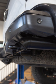 MBRP Armor BLK 3 Inch Axle Back Exhaust Dual Rear Turn Down | 2024+ Ford Ranger Raptor 3.0L EcoBoost
