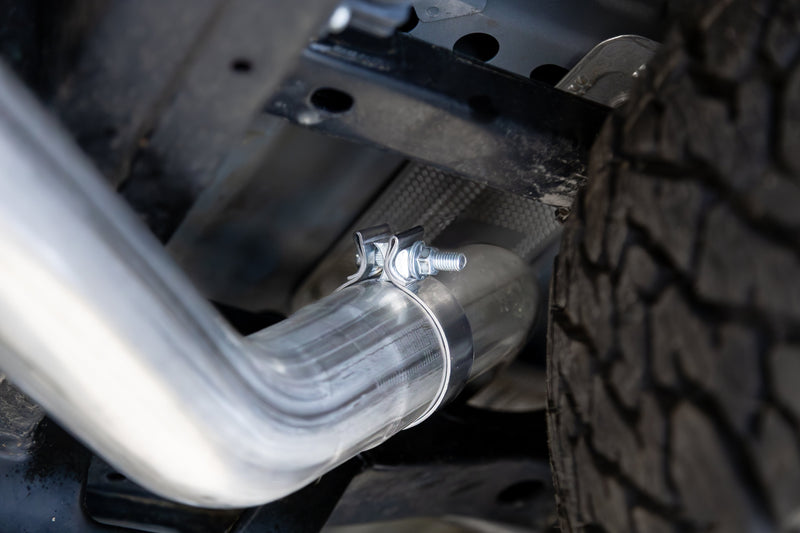 MBRP Armor BLK 3 Inch Axle Back Exhaust Dual Rear Turn Down | 2024+ Ford Ranger Raptor 3.0L EcoBoost