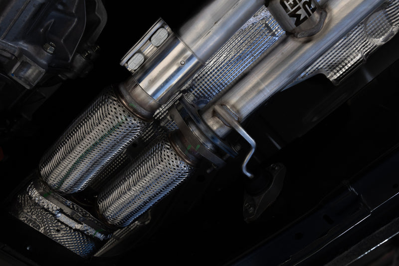 MBRP Armor Pro 2.5 Inch Cat Back Exhaust 3 Inch Single Side Rear Exit | 2024+ Ford Ranger 2.7L