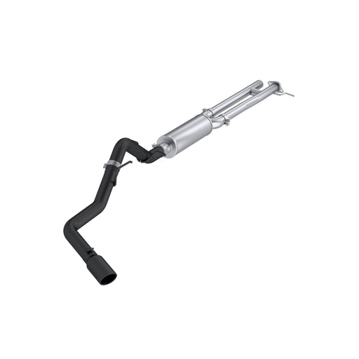 MBRP Armor BLK 2.5 Inch Cat Back Exhaust 3 Inch Single Side Rear Exit | 2024+ Ford Ranger 2.7L