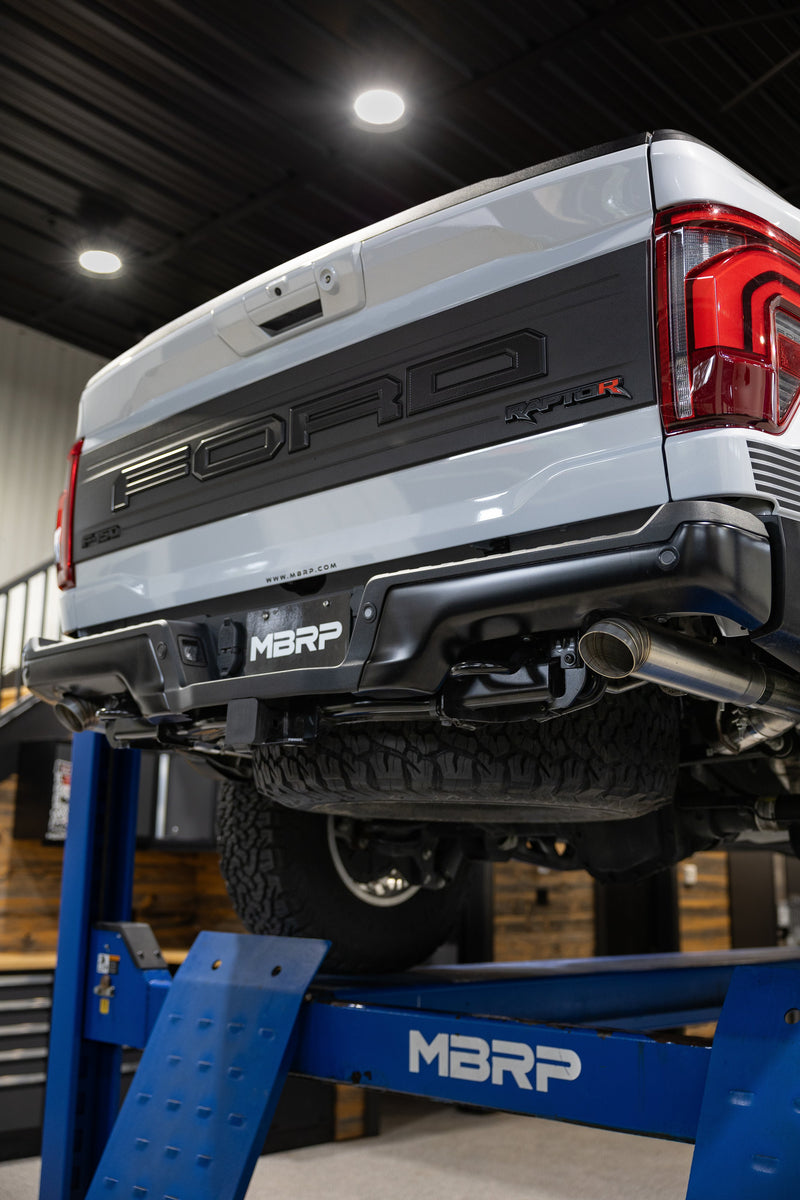 MBRP Armor Pro 3 Inch Axle Back Exhaust Dual Split Rear Turn Down | 2022+ Ford F-150 Raptor 3.5L and Raptor R 5.2L