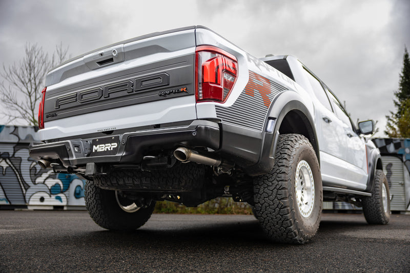 MBRP Armor Pro 3 Inch Axle Back Exhaust Dual Split Rear Turn Down | 2022+ Ford F-150 Raptor 3.5L and Raptor R 5.2L