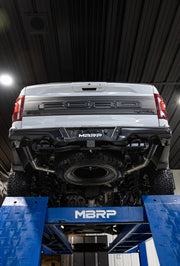 MBRP Armor BLK 3 Inch Axle Back Exhaust Dual Split Rear Turn Down | 2022+ Ford F-150 Raptor 3.5L and Raptor R 5.2L
