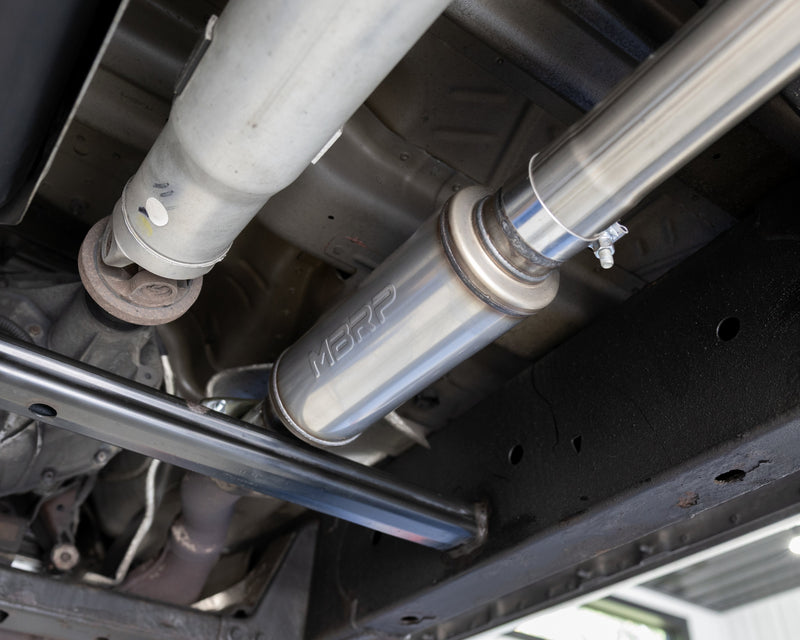MBRP Armor Pro 3 Inch Cat Back Exhaust Passenger Side Exit with Polished Tips | 2015-2020 Ford F-150 2.7L/3.5L/5.0L