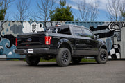 MBRP Armor BLK 3 Inch Cat Back Exhaust Passenger Side Exit with Black Tips | 2015-2020 Ford F-150 2.7L/3.5L/5.0L