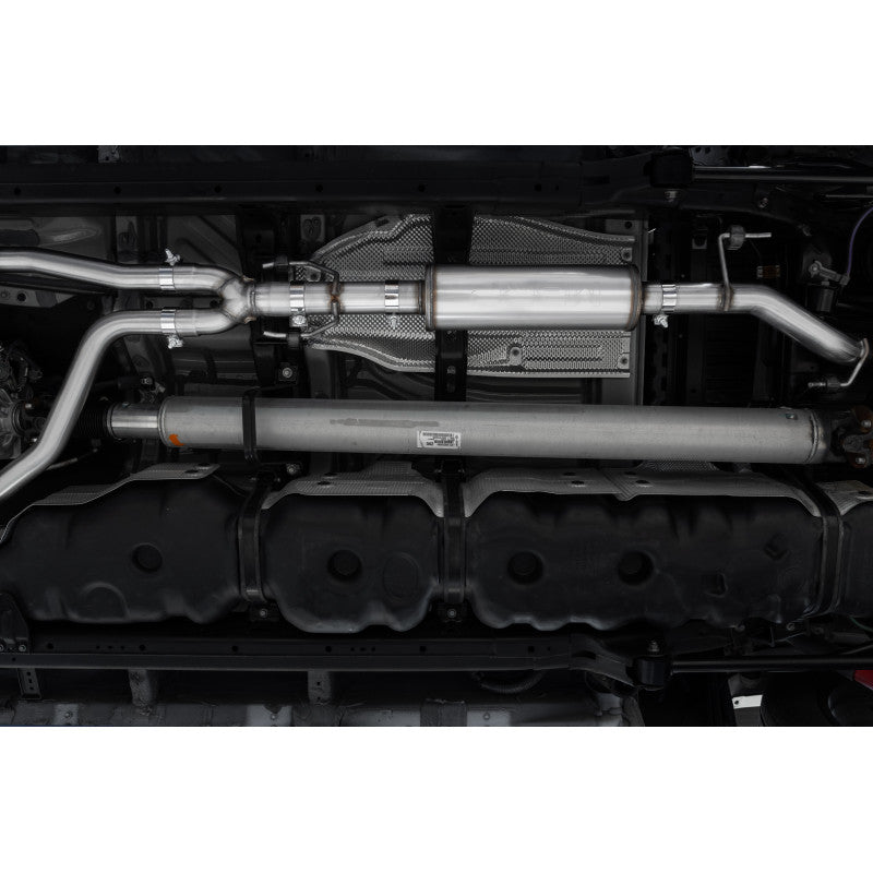 MBRP Armor Pro 2.5 Inch Dual Cat Back Exhaust Single Side Exit T304 Stainless | 2022+ Toyota Tundra 3.4L
