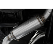 MBRP Armor Lite 2.5 Inch Dual Cat Back Exhaust Single Side Exit Aluminized | 2022+ Toyota Tundra 3.4L