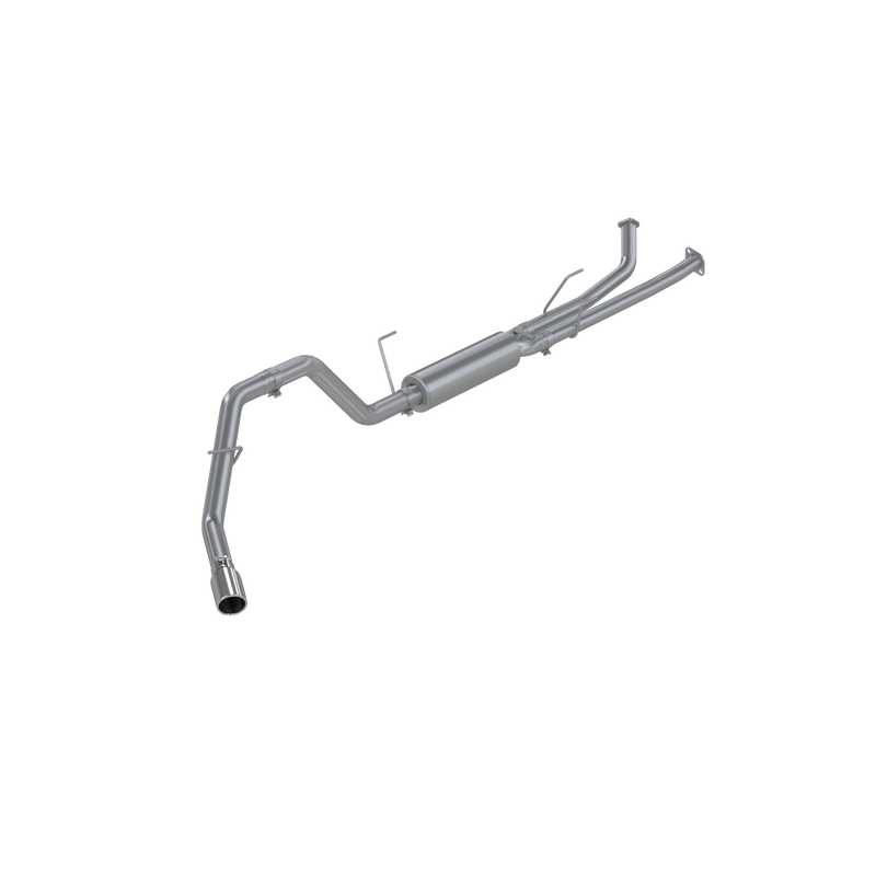 MBRP Armor Plus Cat Back Exhaust Single Side T409 Stainless | 2007-2008 Toyota Tundra 4.7L/5.7L and 2009 4.7L Extended Cab Std/Short Bed and Crew Cab Short Bed