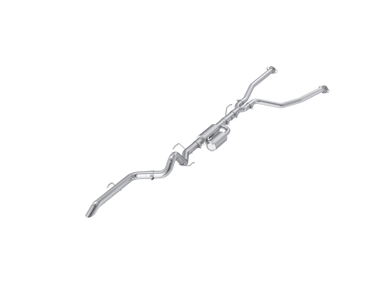 MBRP Armor Pro 3 Inch Cat Back Exhaust High Clearance Single Rear Turn Down | 2022+ Toyota Tundra 3.4L