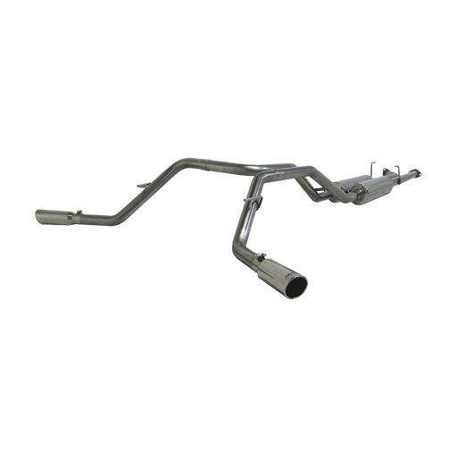 MBRP Armor Plus Cat Back Exhaust Dual Side Exit T409 Stainless | 2007-2008 Toyota Tundra 4.7L/5.7L V8 and 2009 Tundra 4.7L Short Bed