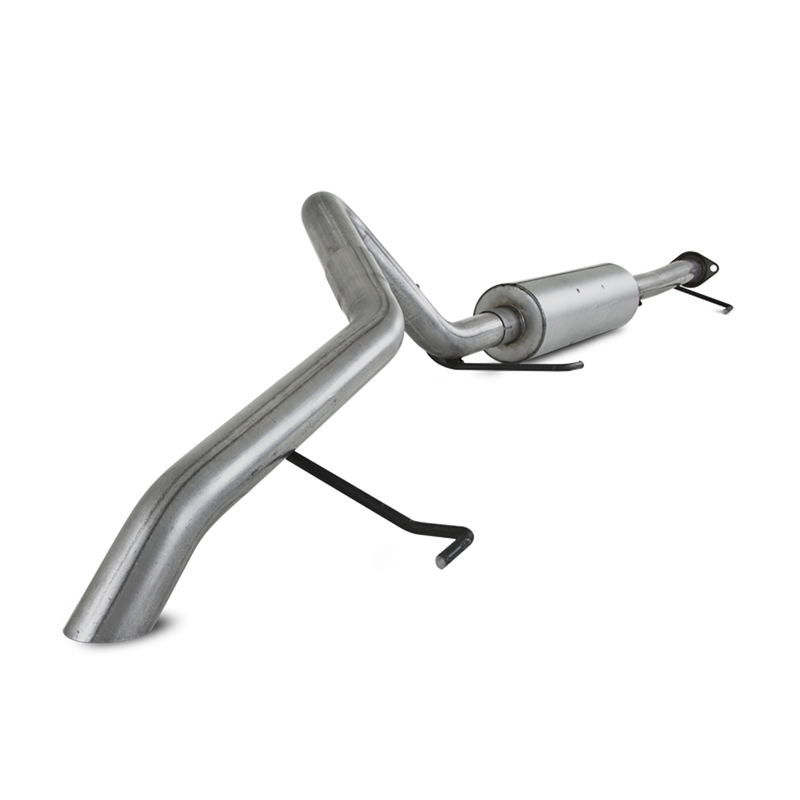 MBRP Armor Plus Cat Back Exhaust Single Rear Exit Off-Road Tail No Tip T409 Stainless | 2007-2014 Toyota FJ Cruiser 4.0L V6