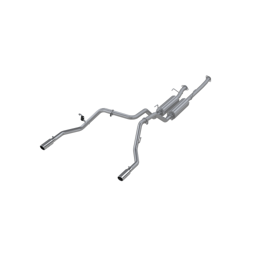 MBRP Installer Series Cat Back Exhaust Dual Split Rear Aluminized | 2009-2021 Toyota Tundra 5.7L