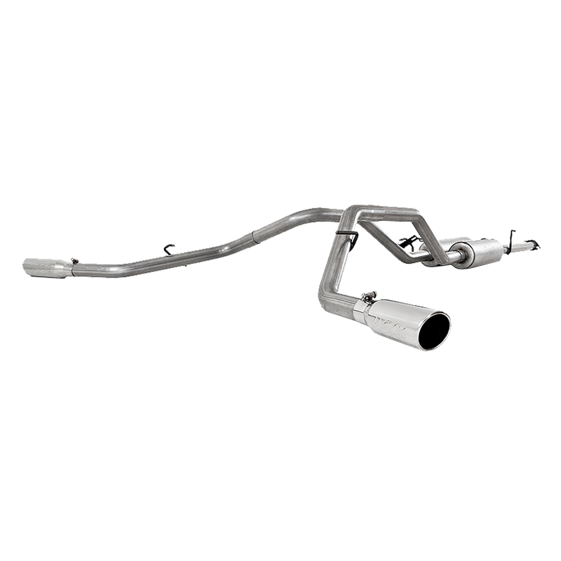 MBRP Armor Plus Cat Back Exhaust Dual Split Side T409 Stainless | 2009-2021 Toyota Tundra
