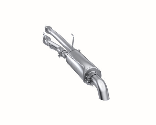 MBRP Armor Lite Cat Back Exhaust Single Turn Down Aluminized | 2009-2021 Toyota Tundra