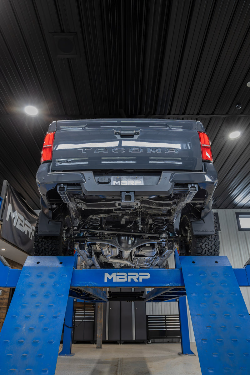 MBRP Armor Pro 3 Inch Cat Back Exhaust Pre-Axle Turn Down | 2024+ Toyota Tacoma 2.4L