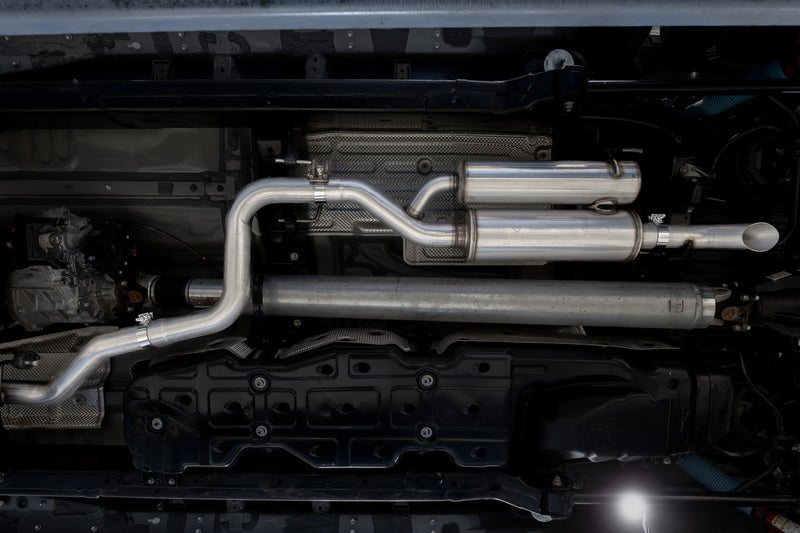 MBRP Armor Pro 3 Inch Cat Back Exhaust Pre-Axle Turn Down | 2024+ Toyota Tacoma 2.4L