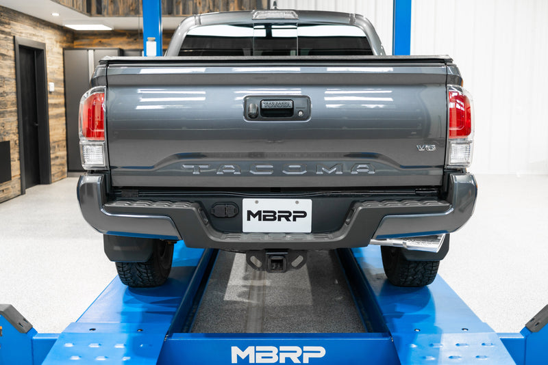 MBRP Armor Lite 3 Inch Cat Back Exhaust Single Side Exit | 2016-2023 Toyota Tacoma 3.5L