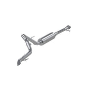 MBRP Armor Pro 2.5 Inch Cat Back Exhaust High Clearance Turn Down Single Rear Exit T304 Stainless | 2003-2024 Toyota 4Runner 2011-2016 Land Cruiser Prado