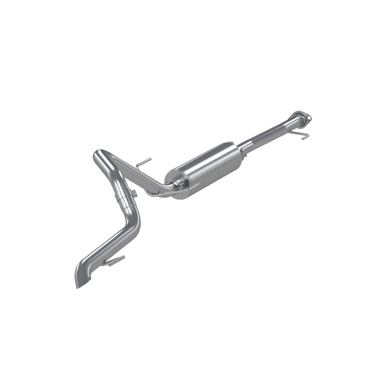 MBRP Armor Pro 2.5 Inch Cat Back Exhaust High Clearance Turn Down Single Rear Exit T304 Stainless | 2003-2024 Toyota 4Runner 2011-2016 Land Cruiser Prado