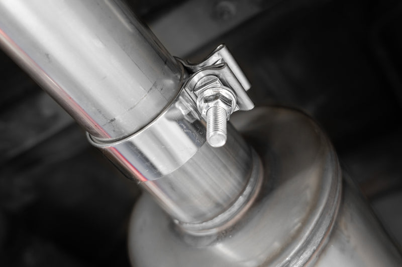 MBRP Armor Pro 2.5 Inch Cat Back Exhaust High Clearance Turn Down Single Rear Exit T304 Stainless | 2003-2024 Toyota 4Runner 2011-2016 Land Cruiser Prado