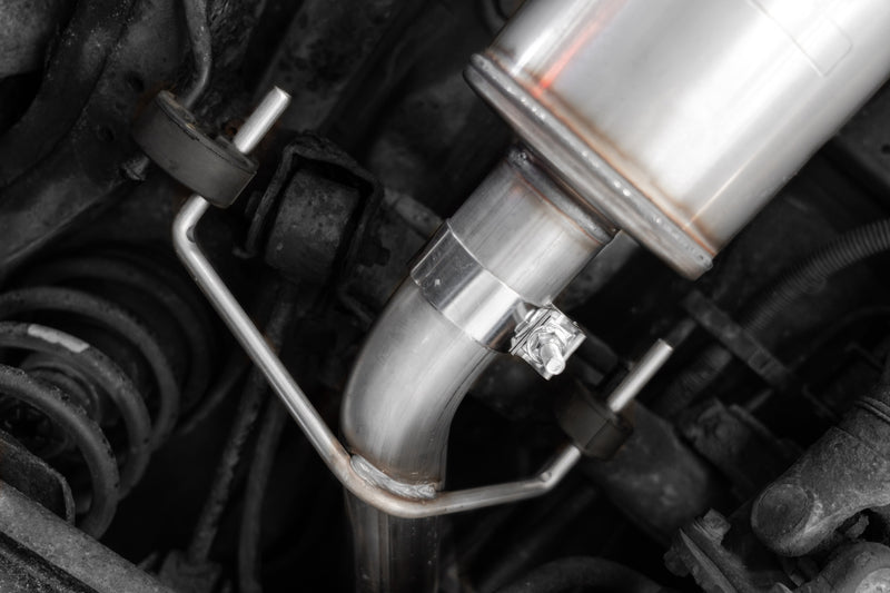 MBRP Armor Pro 2.5 Inch Cat Back Exhaust High Clearance Turn Down Single Rear Exit T304 Stainless | 2003-2024 Toyota 4Runner 2011-2016 Land Cruiser Prado