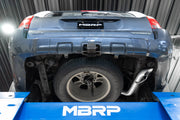 MBRP Armor Pro 2.5 Inch Cat Back Exhaust High Clearance Turn Down Single Rear Exit T304 Stainless | 2003-2024 Toyota 4Runner 2011-2016 Land Cruiser Prado