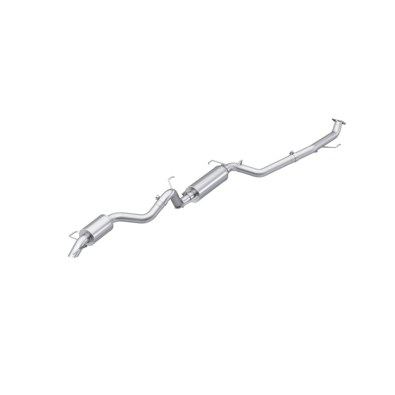MBRP Armor Pro Overland 3 Inch Cat Back Exhaust Single Rear High Clearance Turn Down | 2024+ Toyota 4Runner