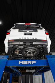 MBRP Armor Pro Overland 3 Inch Cat Back Exhaust Single Rear High Clearance Turn Down | 2024+ Toyota 4Runner