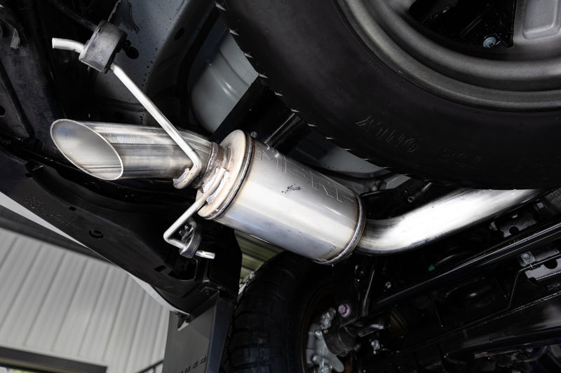 MBRP Armor Pro Overland 3 Inch Cat Back Exhaust Single Rear High Clearance Turn Down | 2024+ Toyota 4Runner