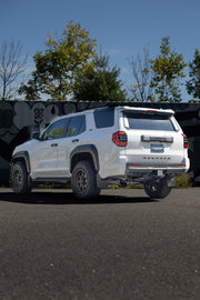 MBRP Armor Pro Overland 3 Inch Cat Back Exhaust Single Rear High Clearance Turn Down | 2024+ Toyota 4Runner
