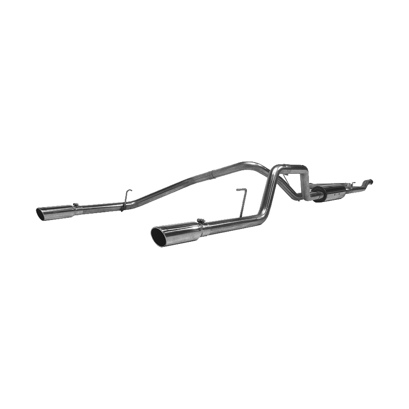 MBRP Armor Plus Cat Back Exhaust Dual Split Rear Exit T409 Stainless | 2004-2015 Nissan Titan 5.6L