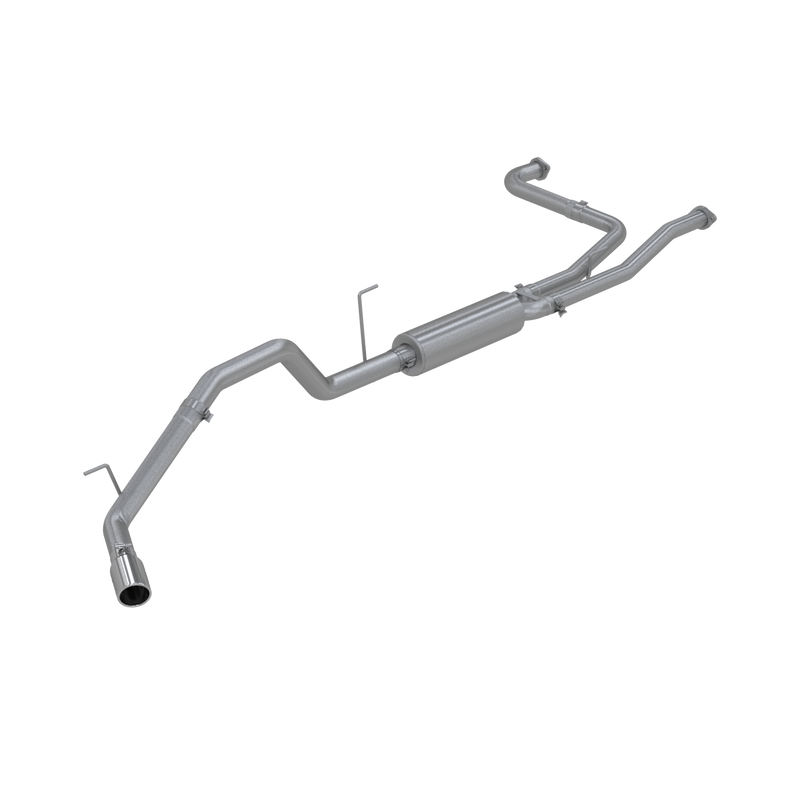 MBRP Armor Plus Cat Back Exhaust Single Side Exit T409 Stainless | 2004-2015 Nissan Titan 5.6L Extended/Crew Cab