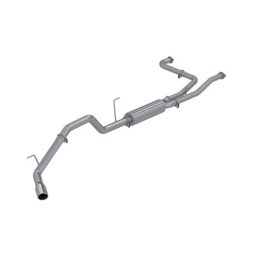 MBRP Armor Lite Cat Back Exhaust Single Side Exit Aluminized | 2004-2015 Nissan Titan 5.6L Extended/Crew Cab