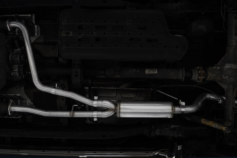MBRP Armor Pro 2.5 Inch Cat Back Exhaust 3 Inch Single Rear Exit T304 Stainless | 2022+ Nissan Frontier 3.8L
