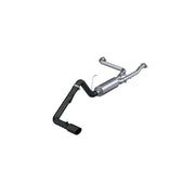 MBRP Armor BLK 2.5 Inch Cat Back Exhaust 3 Inch Single Rear Exit Black Coated Aluminized | 2022+ Nissan Frontier 3.8L