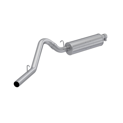 MBRP Armor Lite 2.5 Inch Cat Back Exhaust Single Side Exit No Tip | 1997-1999 Jeep Wrangler
