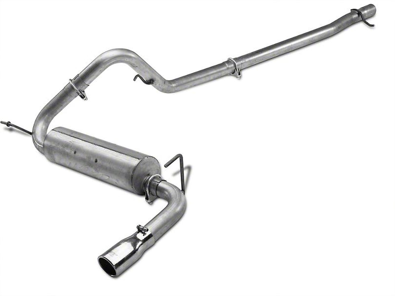 MBRP Armor Lite Cat Back Exhaust Single Rear Exit | 2012-2018 Jeep Wrangler Rubicon JK 3.6L 2/4 Door