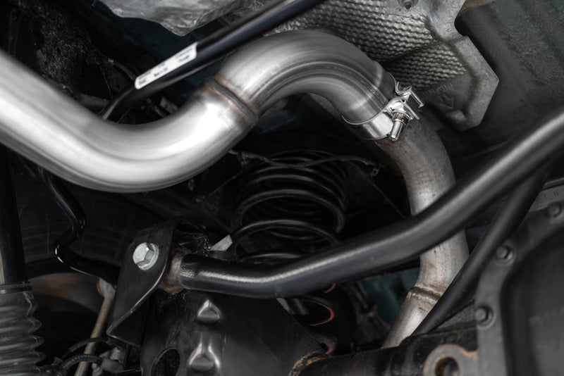 MBRP Armor Plus 2.5 Inch Axle Back Exhaust Single Rear Muffler Bypass | 2018+ Jeep Wrangler JL 2/4 Door
